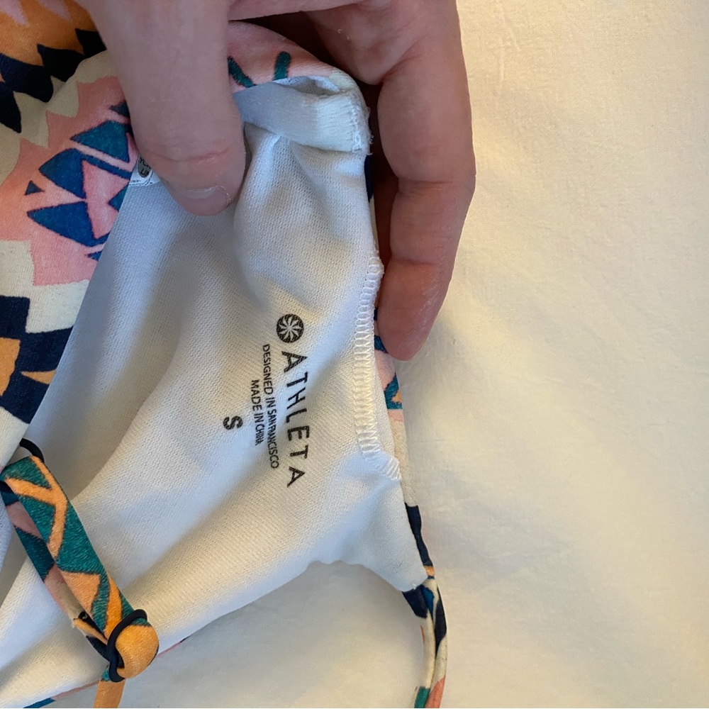 Athleta Multicolor Geometric Bikini - image 2